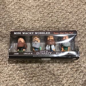 Duck Dynasty Mini Wacky Wobbler Funko Bobble-Head Four Pack